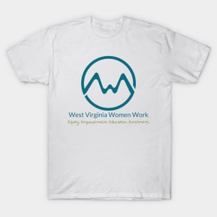 West Virginia Women Work Logo T-Shirt